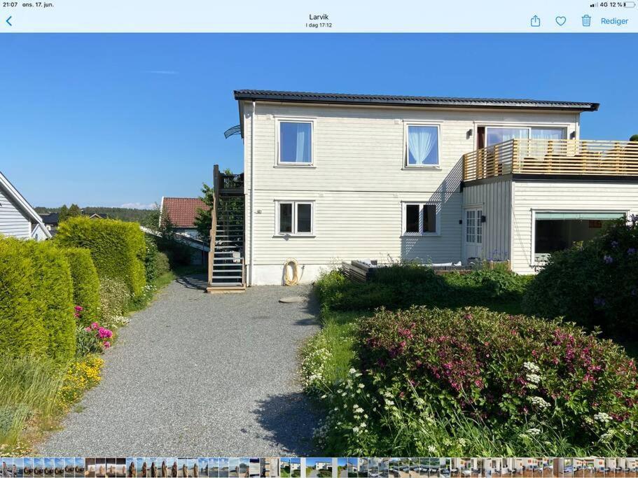 Lys Og Trivelig Leilighet I Larvik Ngoại thất bức ảnh